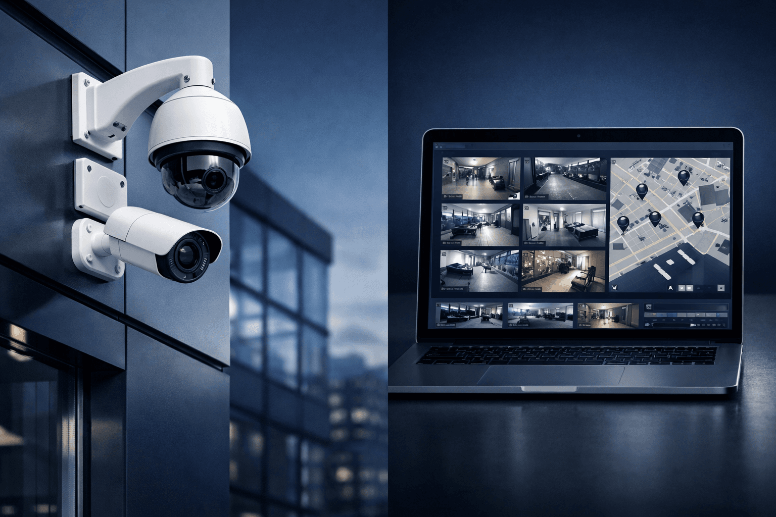 Cloud-managed CCTV solution